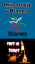 Soutěžní přehlídka ohňostrojů v Blanes