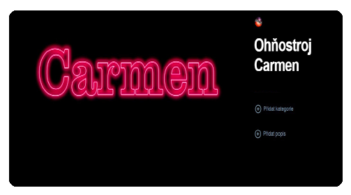 Ohňostroj Carmen