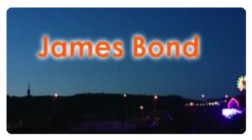 Ohňostroj James Bond I.